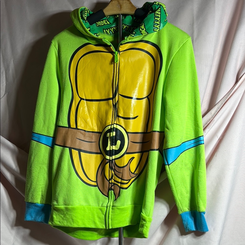 Nickelodeon Green and Yellow Hoodie